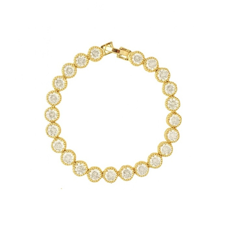 BRATARI CRISTALE - Bratara Dama Gold Angelic Diamond