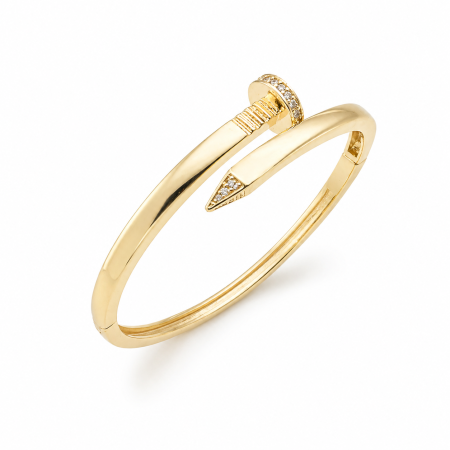 BRATARI CRISTALE - Bratara Dama Gold Nail Diamonds