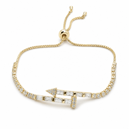 BIJUTERII DAMA - Bratara Dama Gold Nail Gold Plated 14K