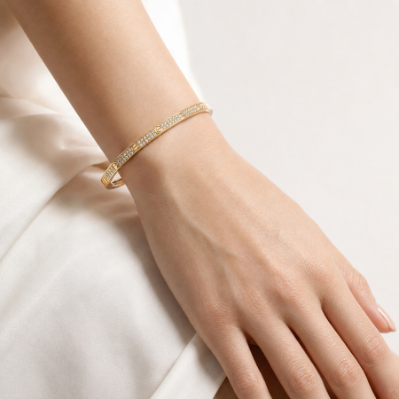 Bratara Dama Gold Nail Gold Plated 14K [1]