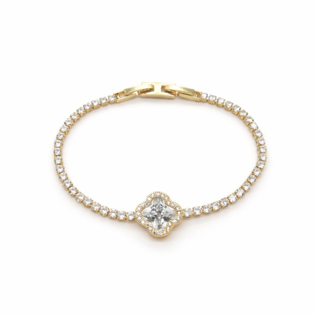 BIJUTERII DAMA - Bratara Dama Gold Tennis Alhambra