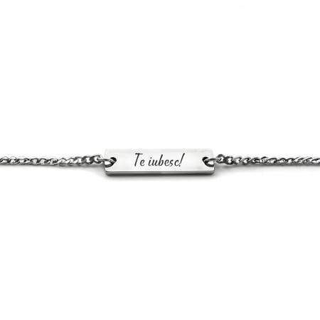 BRATARI PERSONALIZATE - Bratara Dama Personalizata I LOVE YOU