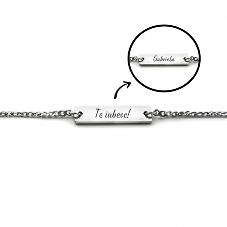 Bratara Dama Personalizata I LOVE YOU [1]