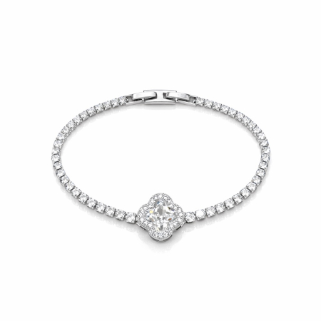 BIJUTERII DAMA - Bratara Dama Silver Tennis Alhambra