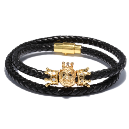 Bratara Piele Dama Brooks Gold Lionesse [0]