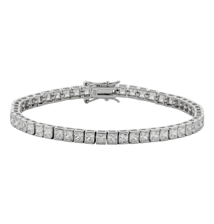 COLECTIE ARGINT - Bratara Tennis Argint 925 Cristale Albe