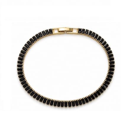 BRATARI LUXURY - Bratara Tennis Gold 14K - 3 MM / 19 CM