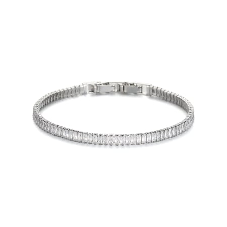 BRATARI LUXURY - Bratara Tennis White Crystal - 3 MM / 19 CM