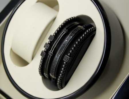 Brooks All Black Set 4 Bracelets [4]