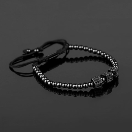 Brooks Black Cubic Zircon Bracelet [1]