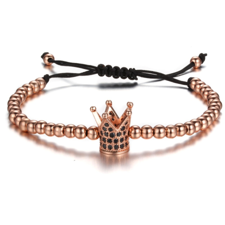PROMOTII BRATARI - Brooks Crown All Rose Gold 14K