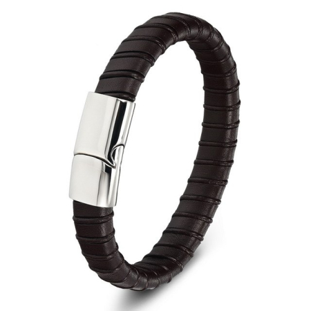 BRATARI PIELE - Brooks Dark Brown Leather