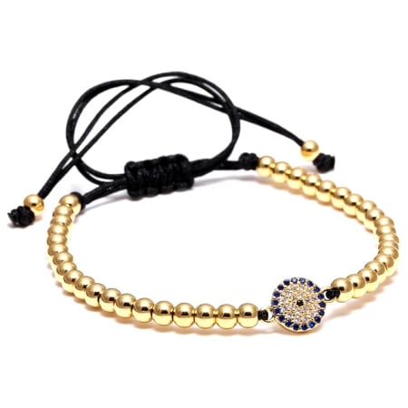 BRATARI - Brooks Gold Charm Zirconium