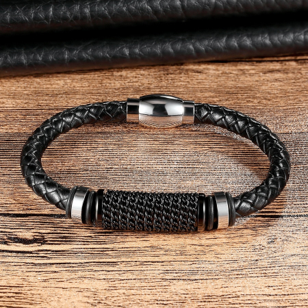 Brooks Leather Black Chainz [2]