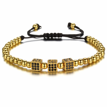 BRATARI - Brooks Lucky Gold Woman Dice