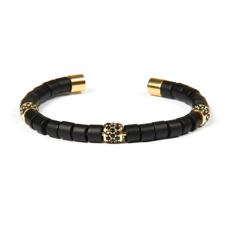 BRATARI SEMICERC - Brooks Luxury Bangle Gold Charms