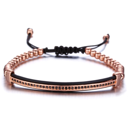 BRATARI BARBATI - Brooks Luxury Rose Gold Bracelet