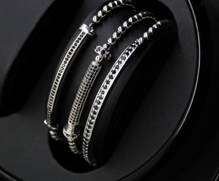 Brooks Luxury Set 3 Zircon Tube Bracelet [2]