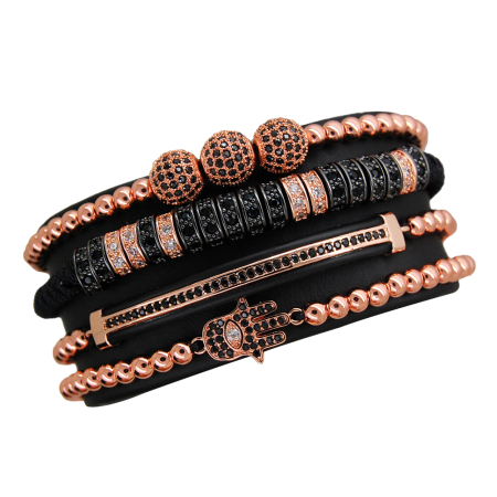 SETURI ROSE GOLD - Brooks Luxury Set 4 Rose Gold Exclusivist