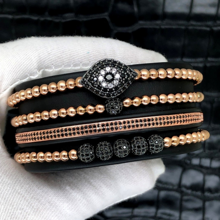 Brooks Luxury Set 4 Rose Gold Jewels [2]