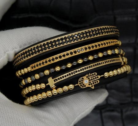 Brooks Luxury Set Gold Zircon Heritage [2]