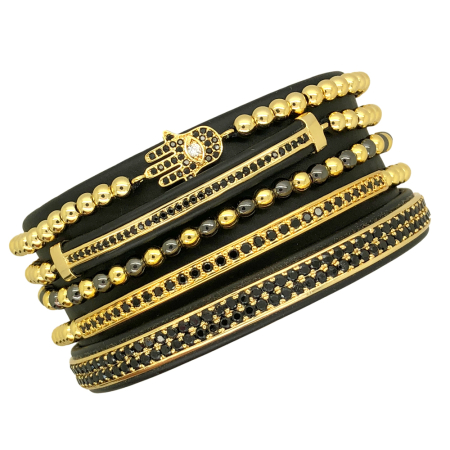 Brooks Luxury Set Gold Zircon Heritage [0]