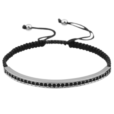 PROMOTII - Brooks Luxury Silver Bracelet