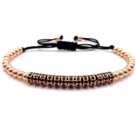 BRATARI LUXURY - Brooks Men Bracelet Rose Gold 14K
