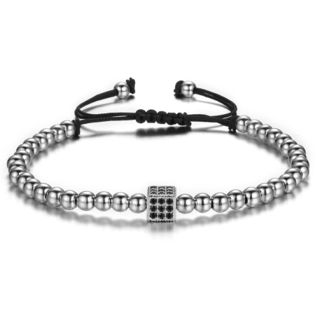 BRATARI LUXURY - Brooks Men Lucky Silver Dice