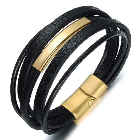 Brooks Multistrap Leather Gold Tube [0]