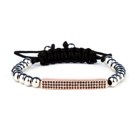 PROMOTII - Brooks Rose Gold 14K CZ  Bracelet