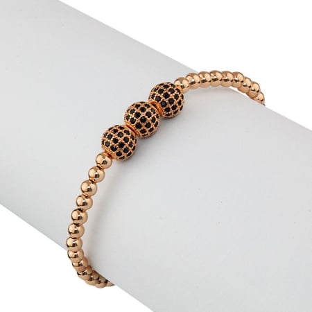 Brooks Rose Gold 14K Zirconia Bracelet [4]