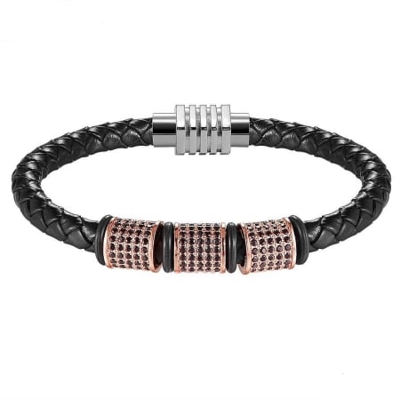 BRATARI PIELE - Brooks Rose Gold Masterpiece Charm 19 CM