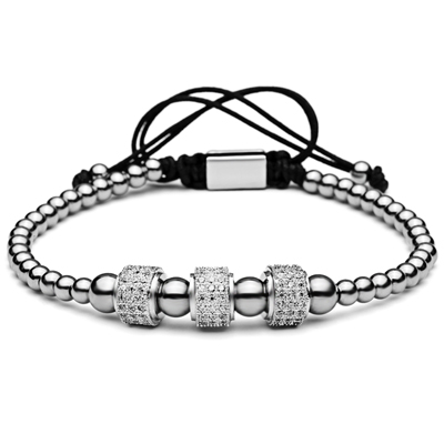 BRATARI - Brooks Silver Plated Zirconium