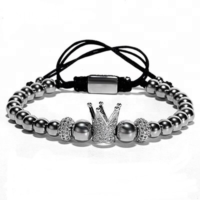 BRATARI LUXURY - Brooks Silver The Emperor Zircon