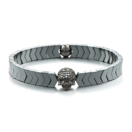 BRATARI PIETRE NATURALE - Brooks Skull Abstract Collection