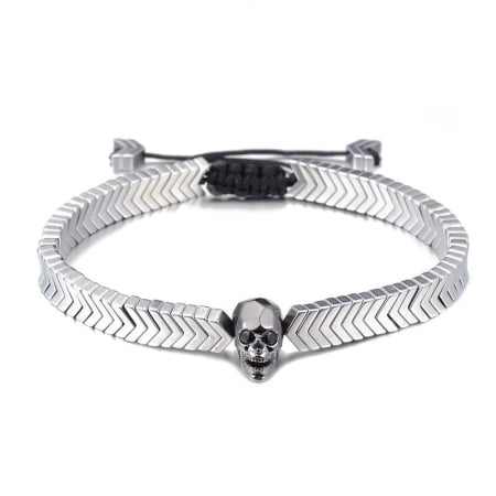 BRATARI LUXURY - Brooks Skull Stainless Steel Exquisite