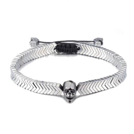 PROMOTII BRATARI - Brooks Skull Stainless Steel Exquisite