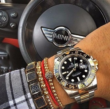 Brooks Squares Gold Bracelets [1]