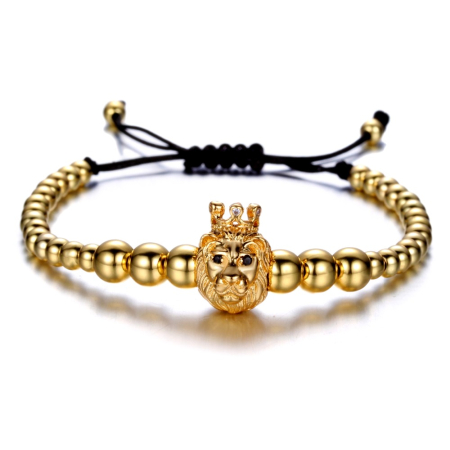 BRATARI LUXURY - Brooks The King Lion Gold