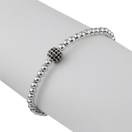 Brooks Zircon Women Silver Sphere [4]