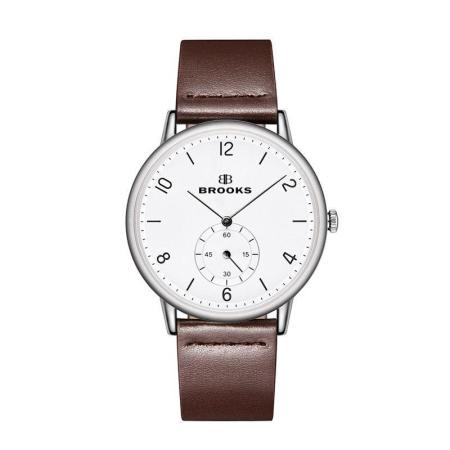 CEASURI EXTRAPLATE - Ceas Brooks Brown Leather Timepiece