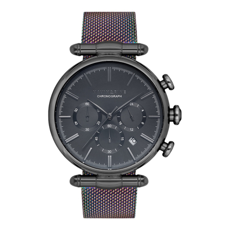 CEASURI BROOKS - Ceas Brooks Navimarine Rainbow Mesh