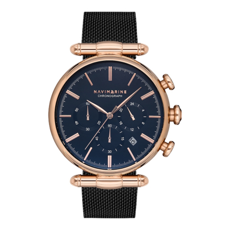 Ceas Brooks Navimarine Rose Gold Luxury Bregaux [0]