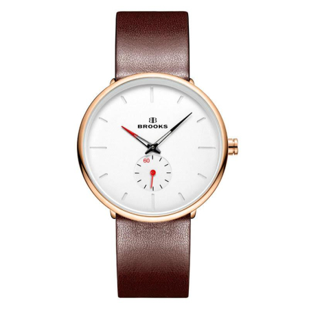 CEASURI DAMA - Ceas Dama Brooks Rose Gold Slim