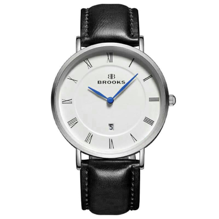 CEASURI DAMA - Ceas Dama Brooks Silver Just Date