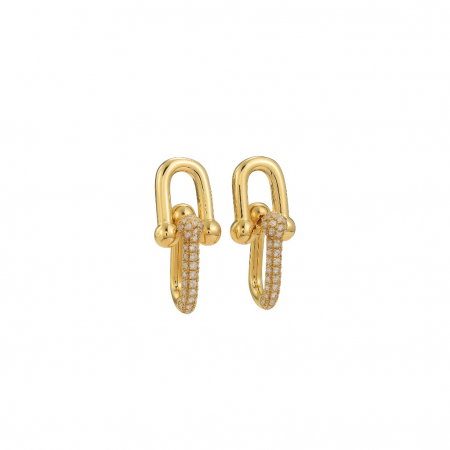 CERCEI - Cercei Dama Gold Diamond T-Design