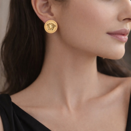 Cercei Dama Gold Medusa [1]