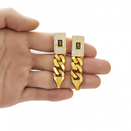 Cercei Dama Monaco Gold Diamonds Masterpiece [2]