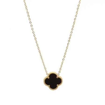 COLIERE ARGINT - Colier Dama Argint 925 Gold Clover